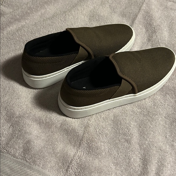 Eileen Fisher Brown Slip-On Loafer type casual shoe. - Picture 2 of 5
